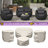 Giany Fully Assembled Altuminum Frame 4 - Person PVC-coated polyester Rope Outdoor Seating Group with Cushions-1707526154-1706253906
