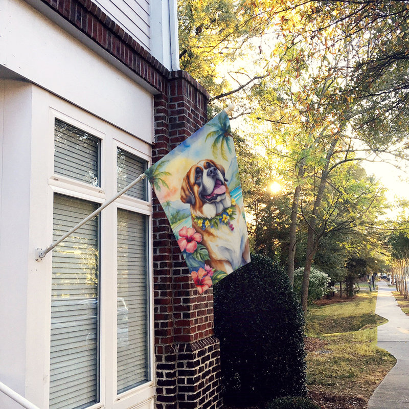 Double Sided 40'' H x 28'' W Polyester Animal House Flag