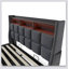 Lit plateforme tapissier avec système de rangement hydraulique, chargement DEL et USB-2033079438-2033079408