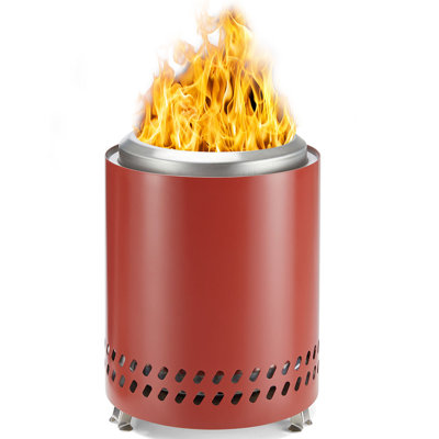 304 Stainless Steel Tabletop Firepit for Outdoor Patio Backyard