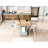 Rolling Kitchen Storage Cart With Cabinet - Island Foldable Work Area And Storage, Towel Rack, Drawer, Slide-Out Shelf, Movable Wheels-27408518-27408512
