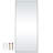 Metal Rectangle Floor Mirror