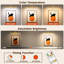 Battery Powered LED Wall Mount Picture Light-397812657