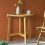 Table bistro pliante d'extérieur en bois d'acacia