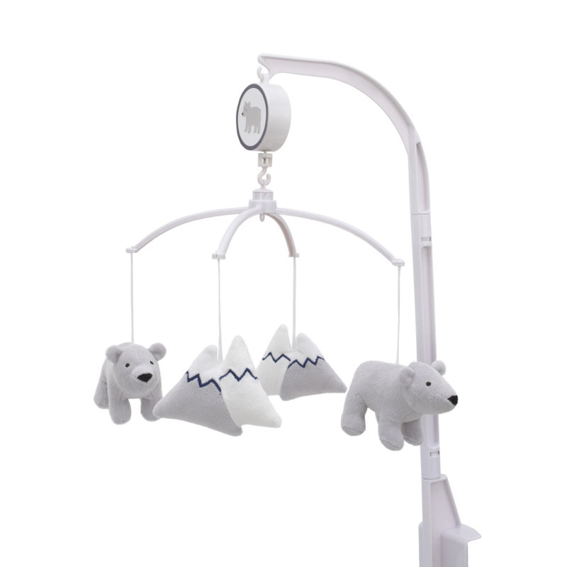 Abstract Musical Crib Mobile