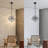 Black Modern Pendant Light