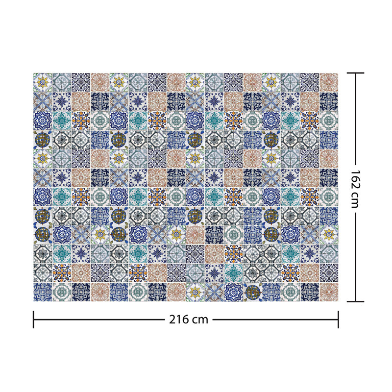 Mosaic Tile Patterns Wall Sticker
