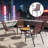 Outdoor Mesh Chairs Set of 4, Stackable Design for Space-Saving and Comfortable Seating for Patio and Deck Use-1517847904