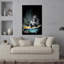 Gorilla In Bathtube 4 1 Piece Wrapped Canvas Wall Art-1378179653