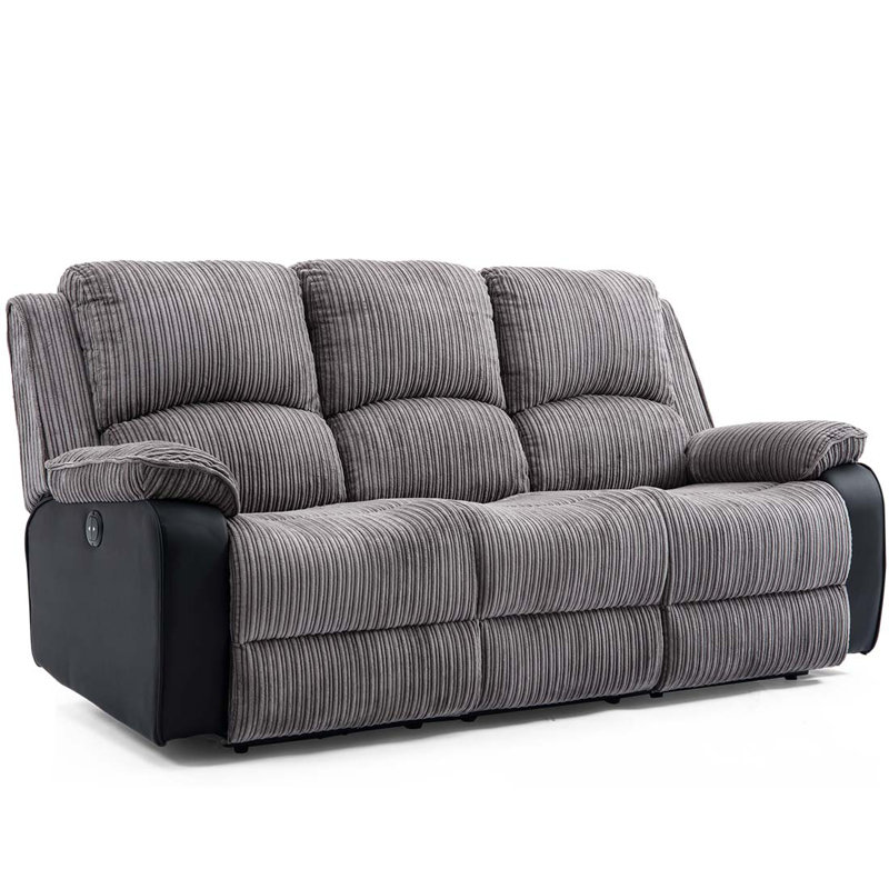 Electric Reclining Living Room Sets, Grey