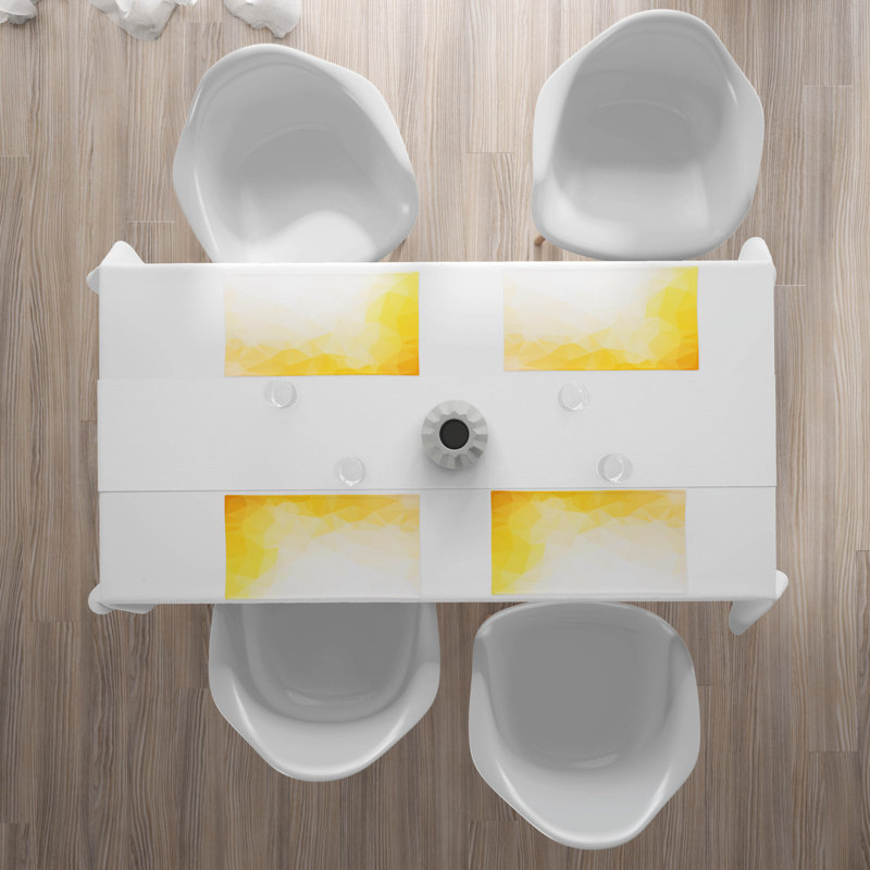 Polyester Abstract Rectangle Placemat