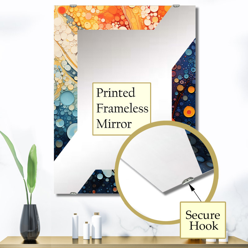 Grand miroir mural Hammontree, 40 po x 30 po