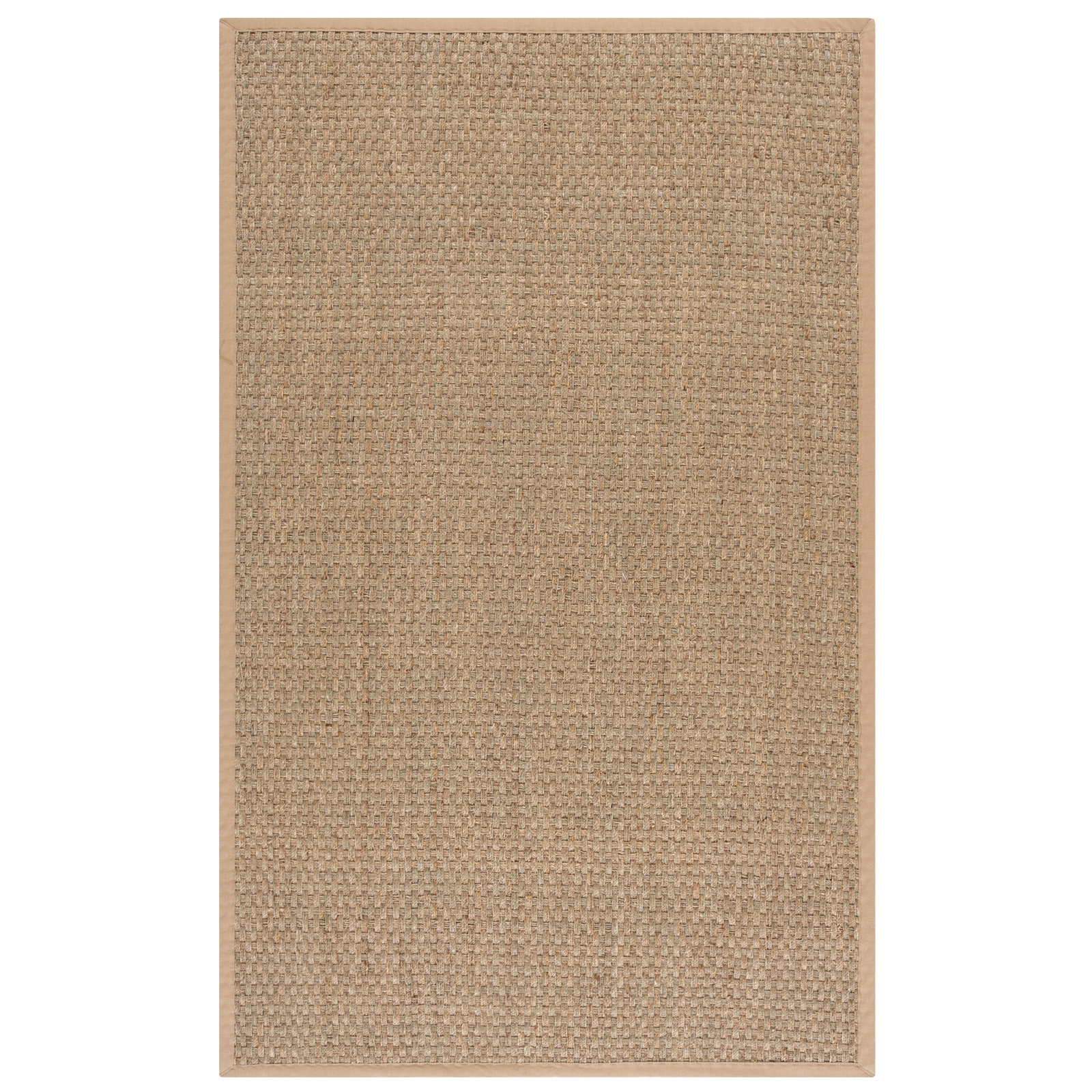 Brookhaven Natural Beige Seagrass Rug, Rectangle 9' x 12'