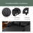 51.57" Convertible Sleeper Bed, Adjustable Oversized Armchair With Three USB Ports For Small Space-1949768414