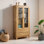 Modern simple large storage bookcase