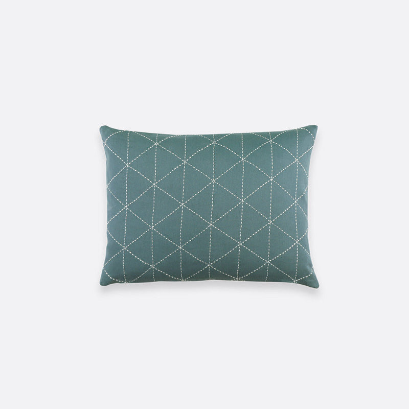 Graph Rectangular Pillow Cover & Insert, Spruce