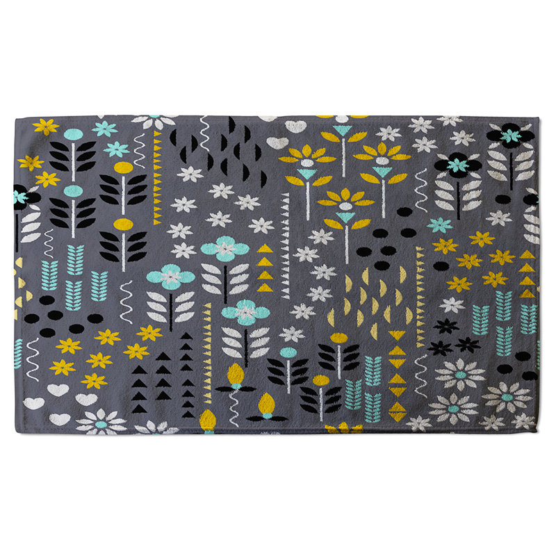 Nelli Polyester Shower Curtain Set