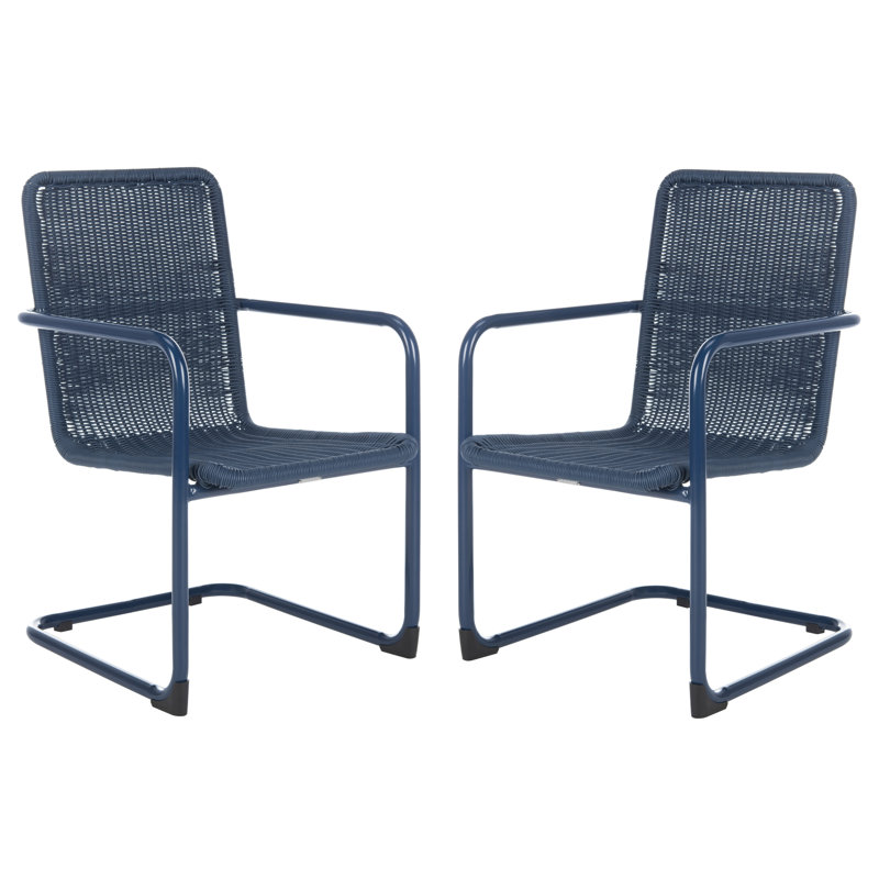 Chaise de patio empilable Ince