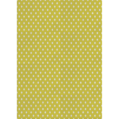 Tapis jaune en laine touffeté à la main Bock