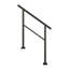 Balustrade de transition en aluminium 4 pi