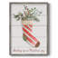 Comfy Cozy Stocking II, reproduction encadrée - bois massif-212140703