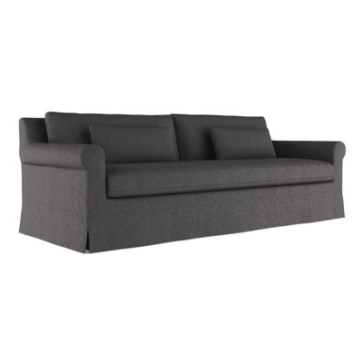 Ludlow Rolled-Arm Skirted Sofa -  Tandem Arbor, 010-10-084-CL-KL-BP-WE