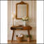 Console ouverte Chestnut London, 1 tiroir, 1 rangement ouvert, pieds nordiques, brun