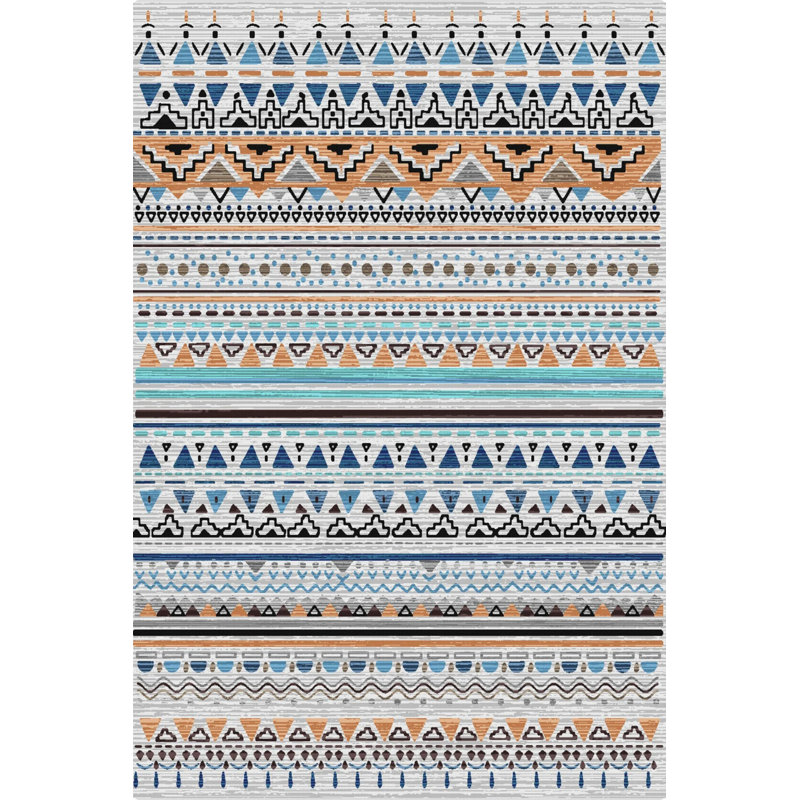 Tapis Kitina, Rectangle 5 pi x 7 pi 7 po