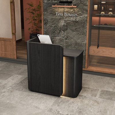 Bureau de réception contemporain en bois manufacturé Contemporary