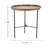 Rustic Round Plant Table