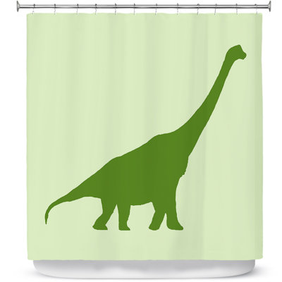 Rideau de douche simple dinosaur i Dodson
