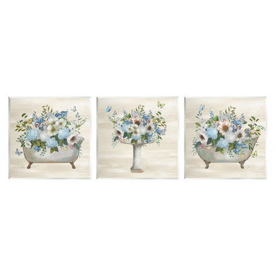" Country Flower Bathroom " by Nan