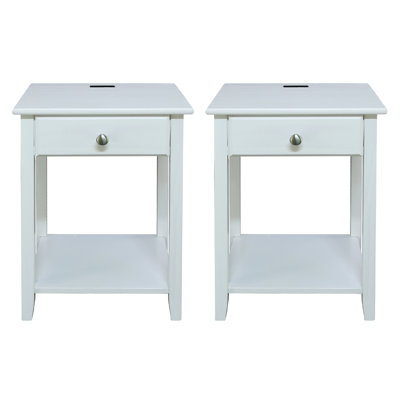 14.25'' W Solid Wood Nightstand