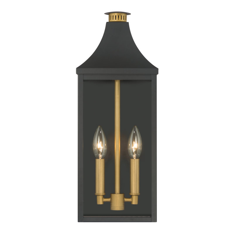 Lanterne extérieure 2 lumières Hurstborne 18,25 po de hauteur