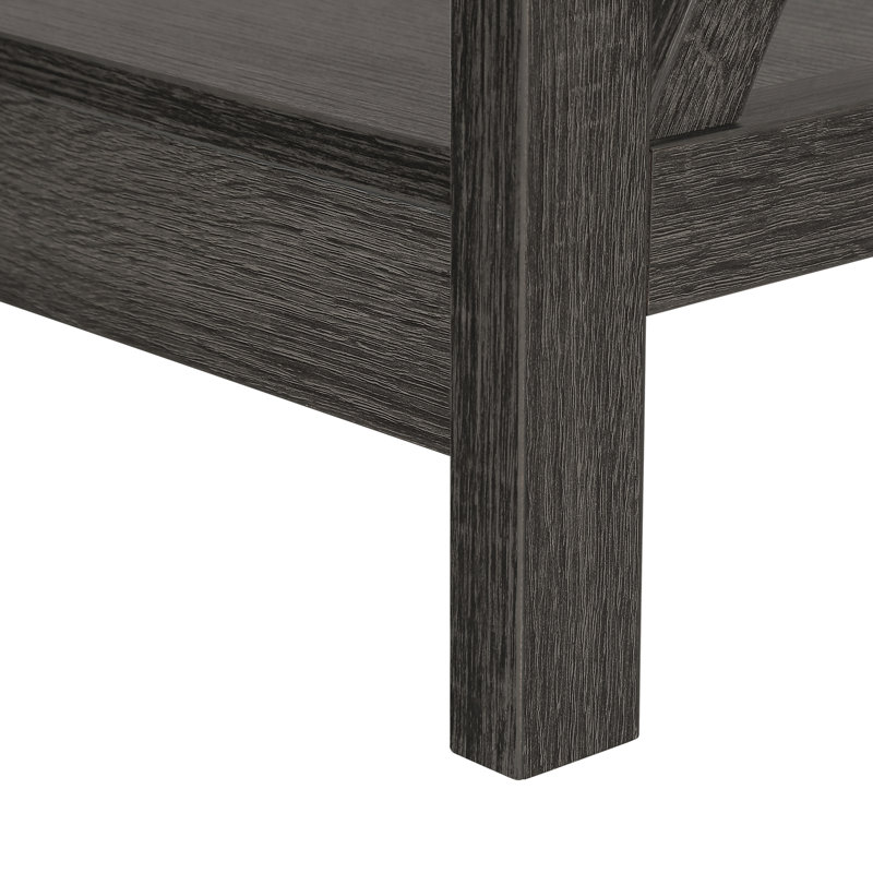 Console contemporaine contemporaine, Gris foncé