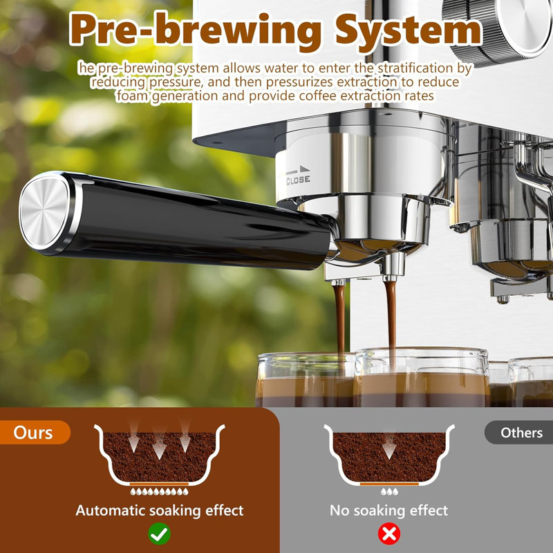 Cafetière résidentielle à 2 tasses (acier inoxydable)