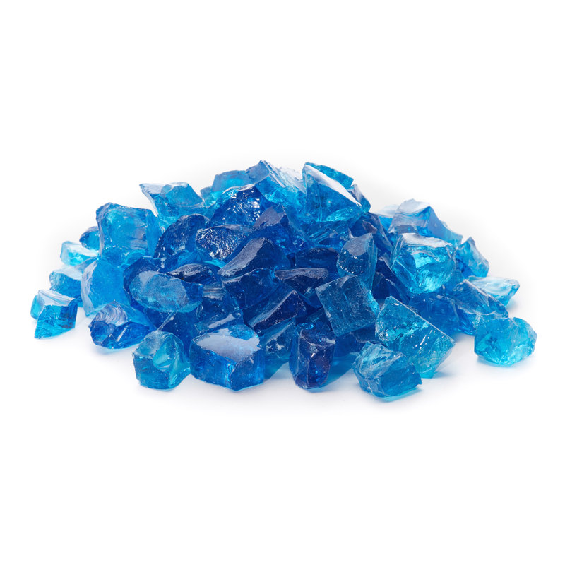 Verre à feu 25 lb Classic, Turquoise, L 17 po x l 10 po x P 3 po