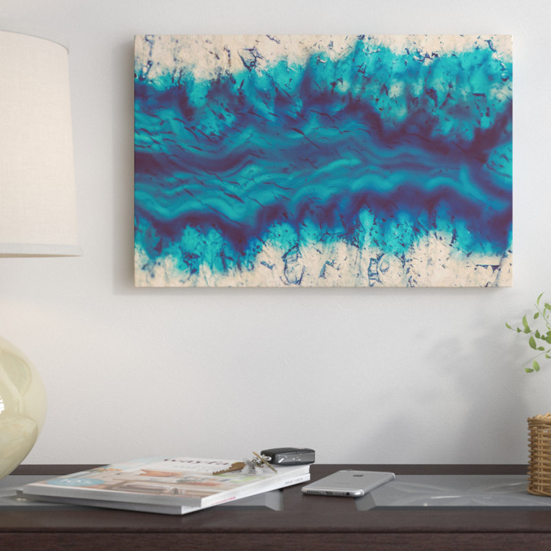 « river of earth », impression, H 26 po x l 40 po x P 1,5 po, Toile