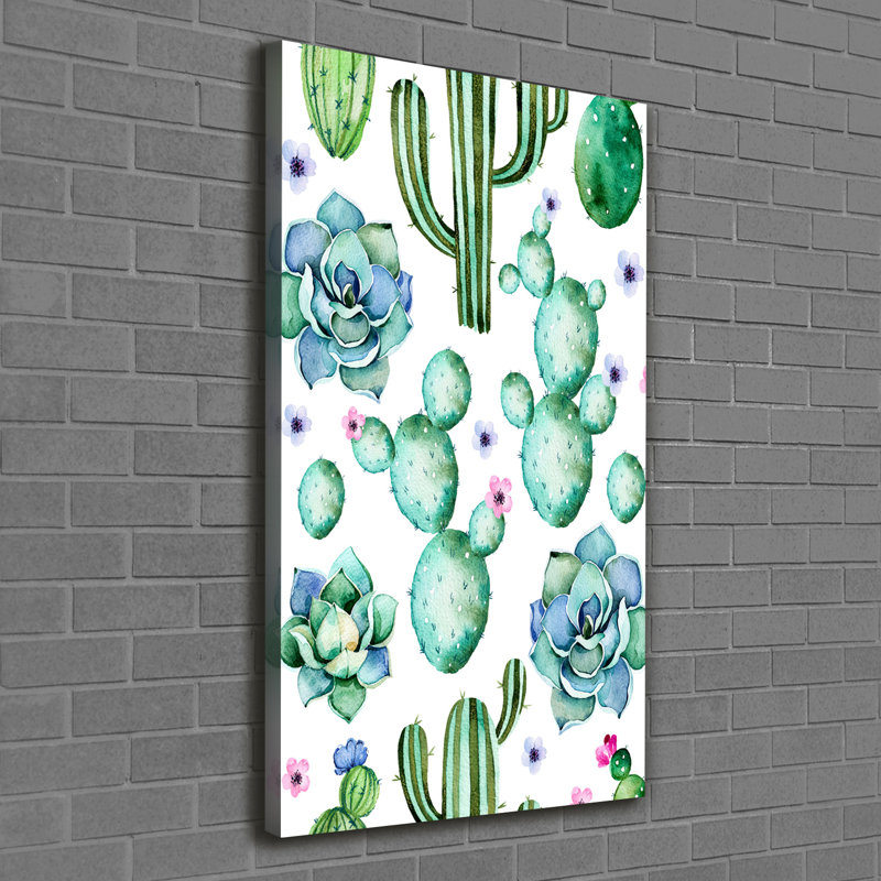 Cacti - Wrapped Canvas Print