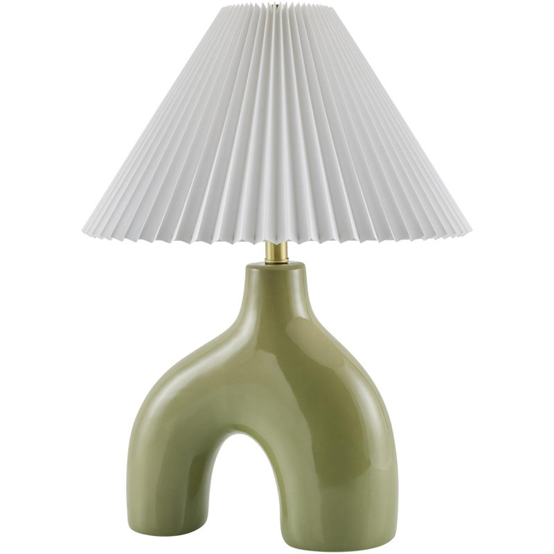 Lampe de table Tandria, Vert