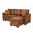 Sleeper Sofa, Sectional with Pull-Out Bed