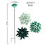 Ceramic Garden Flower Stakes, Set Of 3
