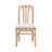 Upholstered Slat Back Side Chair-815176527