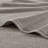 6-Piece 100% Cotton Quick Dry Diagonal Ribbed 6Pcs Washcloths Set, Grey