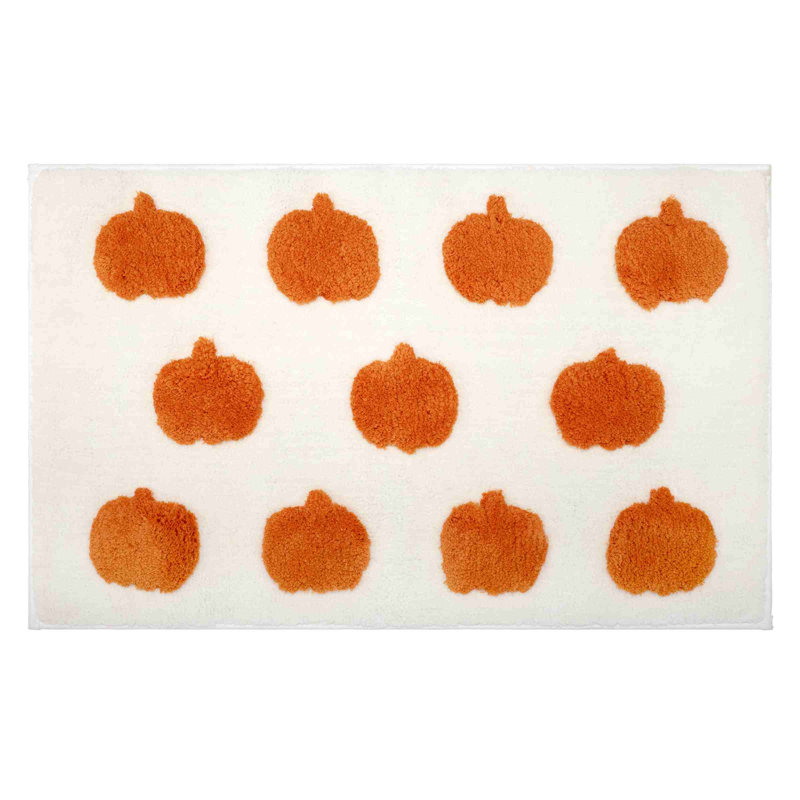  Allover Pumpkins Halloween Rug
