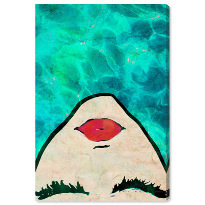 Eau, eau convoitée - Peinture sur toile tendue