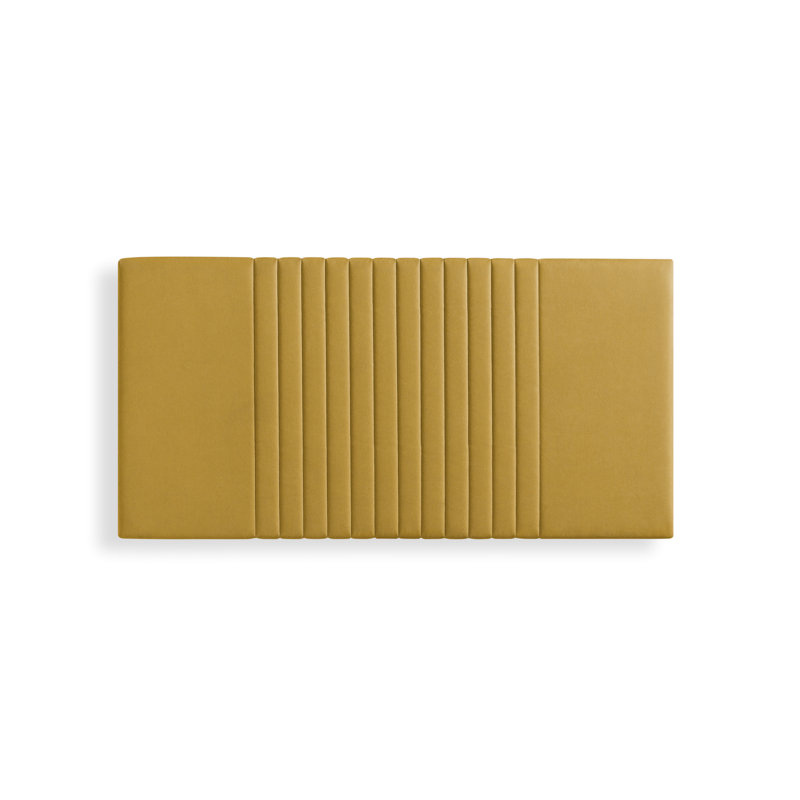 Upholstered Headboard, Mustard, Kingsize (5')