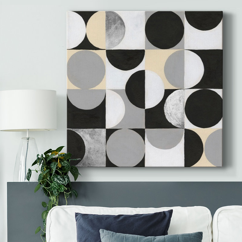Cercle quadrants II, H 40 po x l 40 po x P 1,5 po