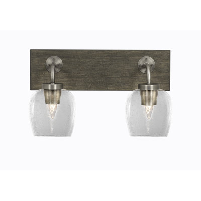 Barre d'éclairage de salle de bain 2 lumières Oxbridge