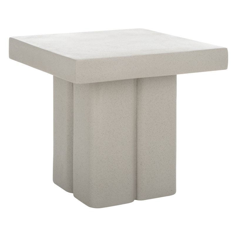 Table d'appoint Stewartville Square, Gris